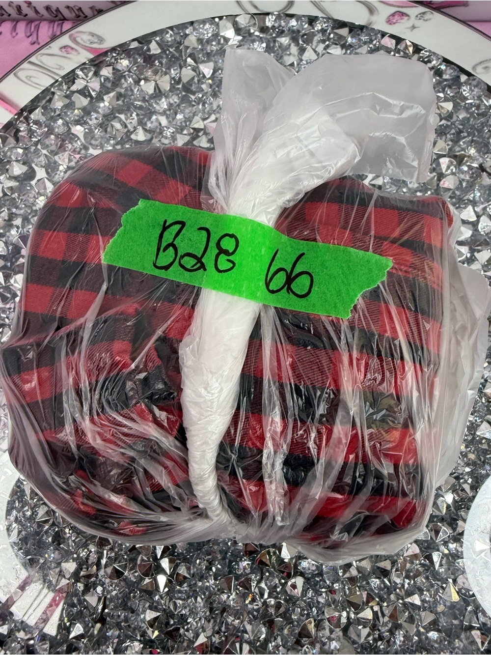 Pants gingham Red and Black Buffalo Plaid Skinny Pants - Picture 11 of 11